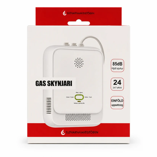 Gasskynjari Zorro 230V
