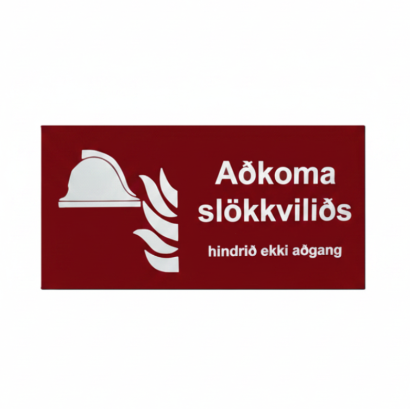 Aðkoma slökkviliðs 200x400 Ál