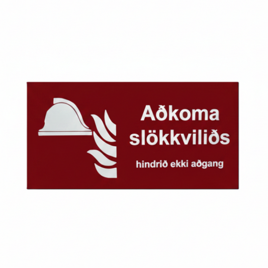 Aðkoma slökkviliðs 200x400 Ál