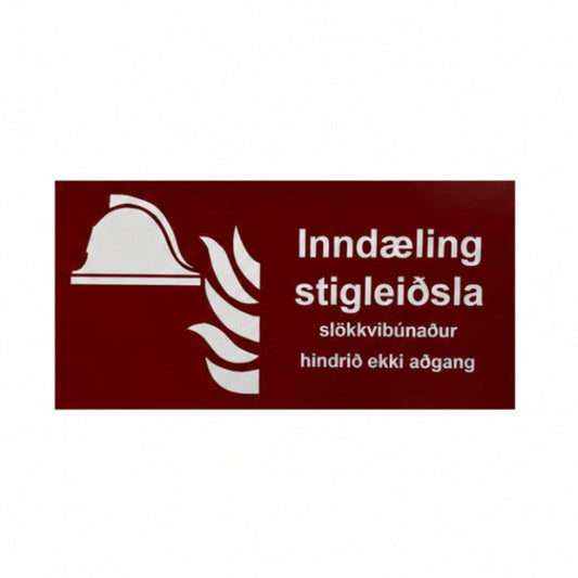 Inndæling stigleiðlsa 200x400 Ál
