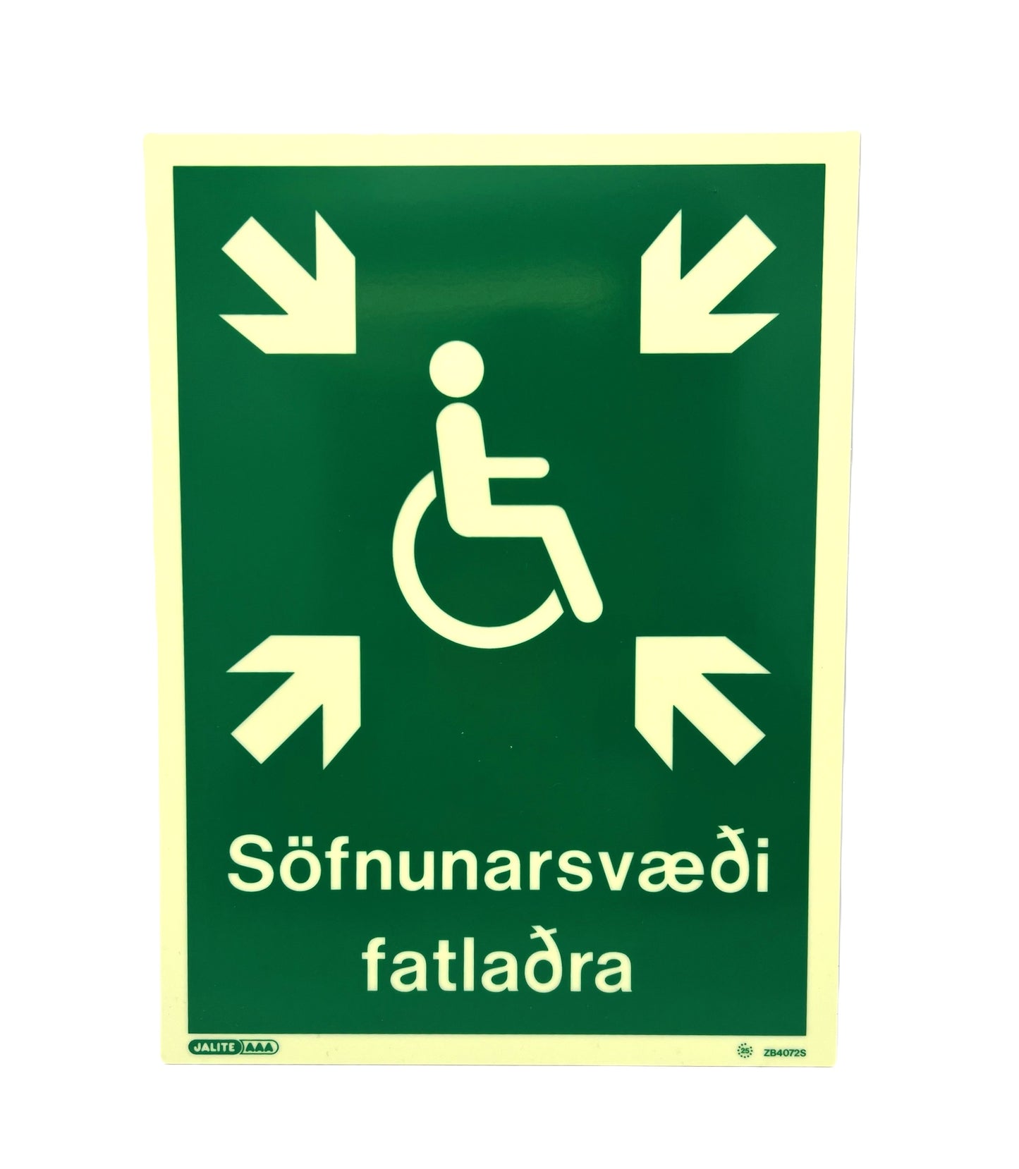Söfnunarsvæði fatlaðra 300x225 texta