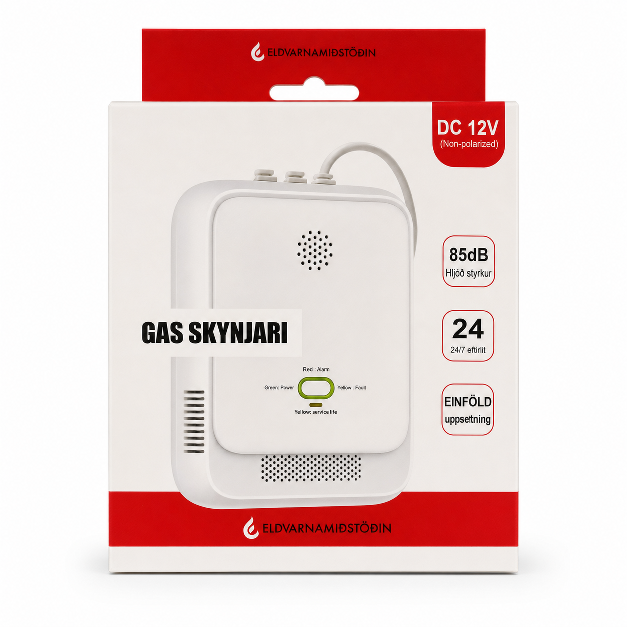 Zorro Gasskynjari  12 V Propane
