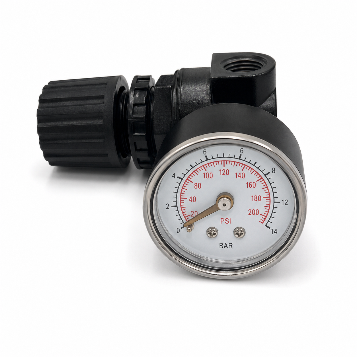 Þrýstirofi m.mæli 12bar 180PSi