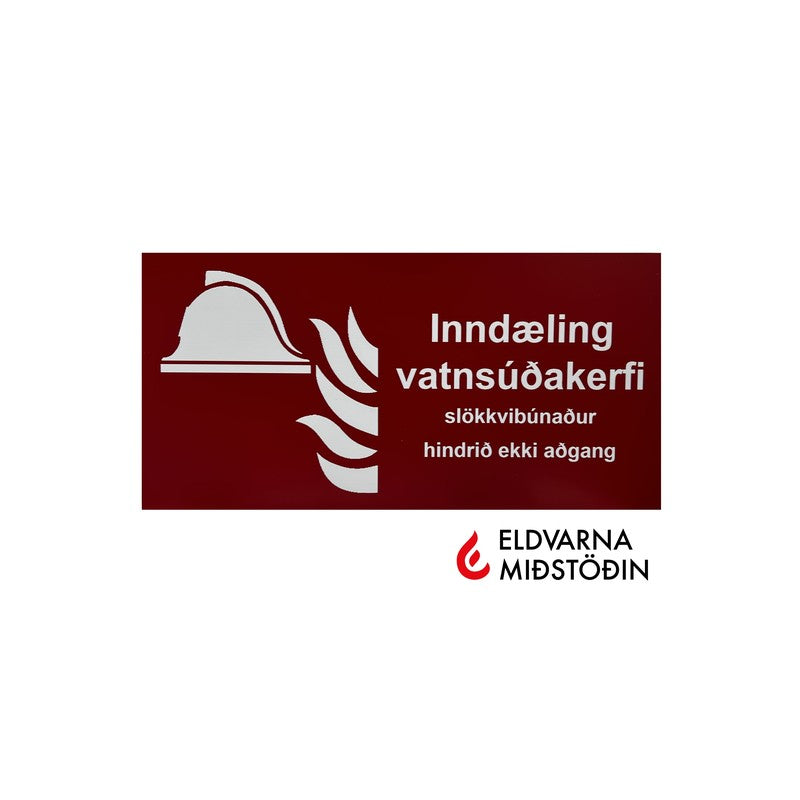 Inndæling vatnsúðakefi 200x400 ál