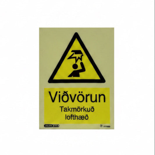 Merki Viðv. Takm lofthæð 15x20