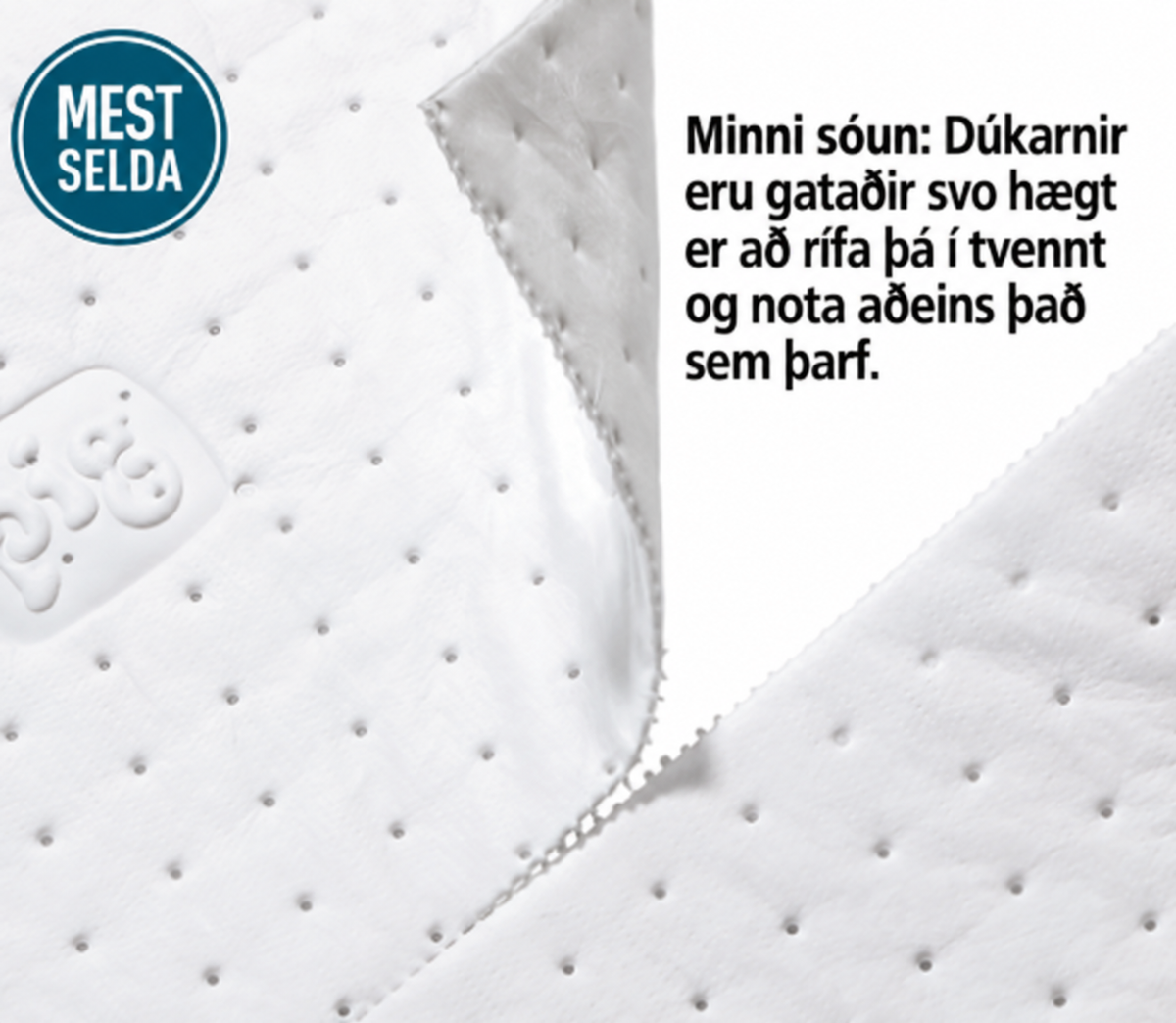 PIG® White Oil-Only Mat Pads