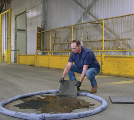 PIG® Spill Kit in a 360-litre Overpack Drum