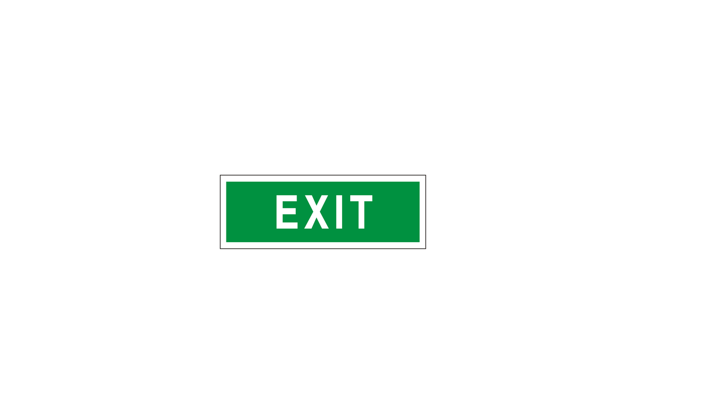 Merki EXIT 297 X 105